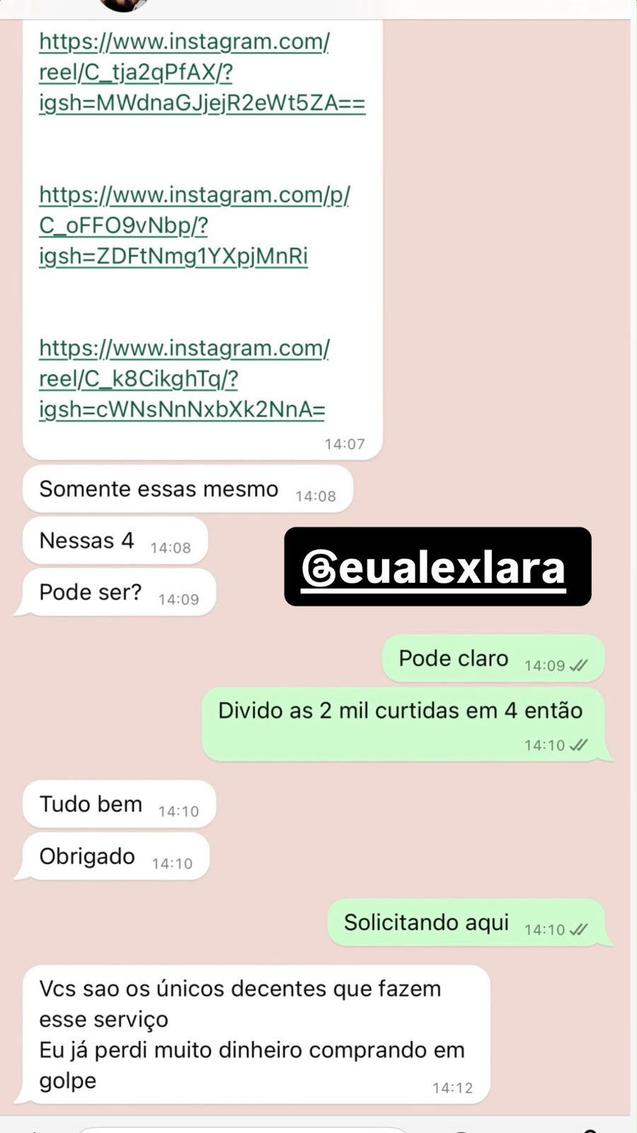 Confiança no resultado