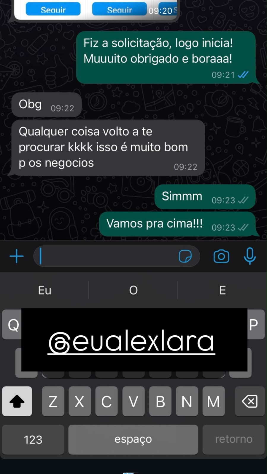Cliente satisfeito